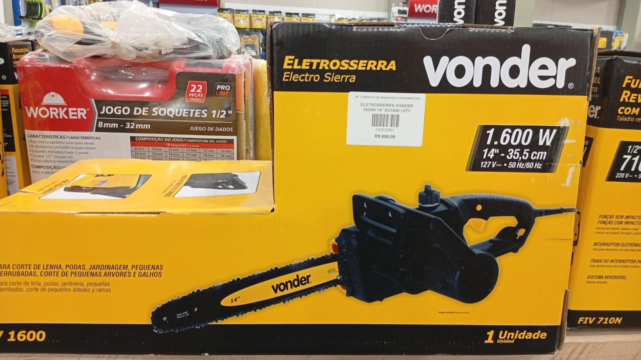 Eletroserra VONDER 1.600W  14 EV1600 127V